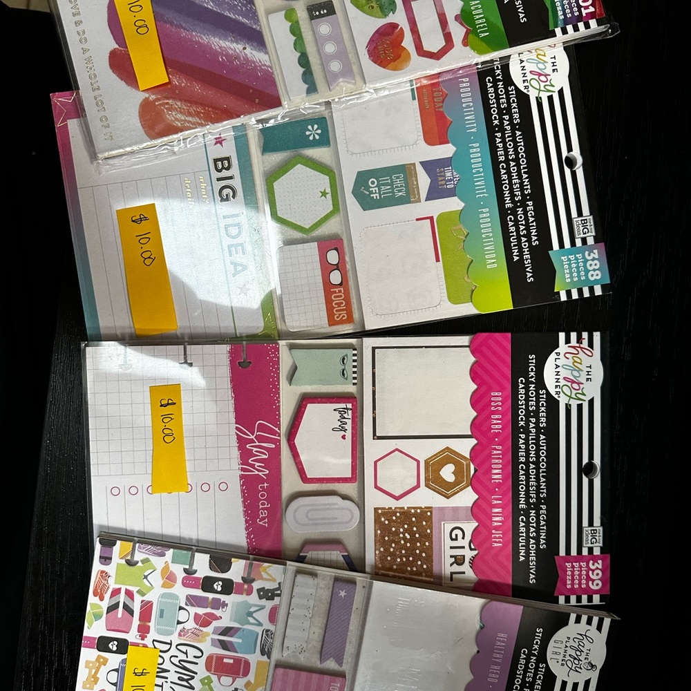 Happy planner sticker destash!!